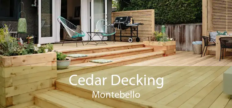 Cedar Decking Montebello