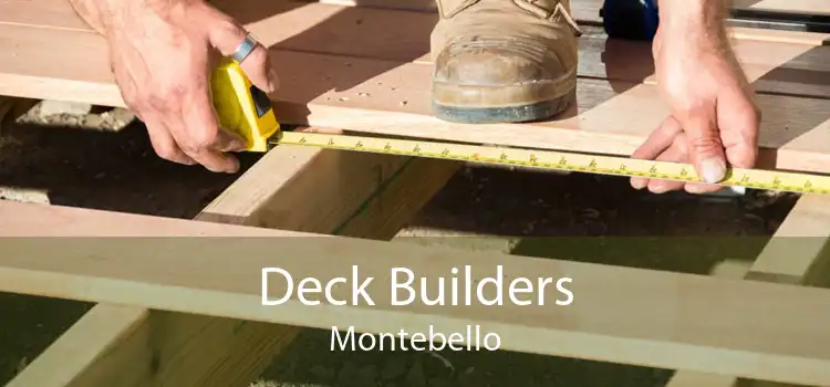 Deck Builders Montebello