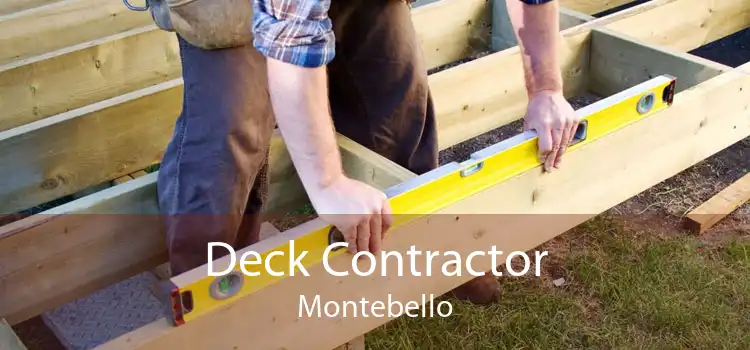 Deck Contractor Montebello