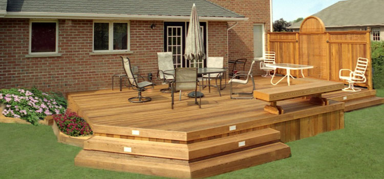 Cedar Composite Decking in Montebello, CA